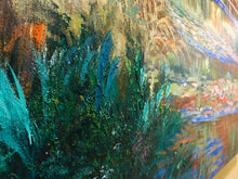 Load image into Gallery viewer, Reproduction Hand Painted Canvas Art ' Monet Rose'