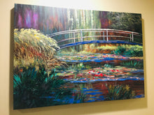 Load image into Gallery viewer, Reproduction Hand Painted Canvas Art ' Monet Rose'