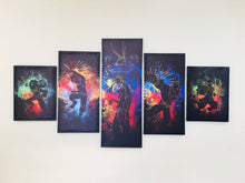 Load image into Gallery viewer, New My Hero Academia 5pc Printed Canvas For Room Decor