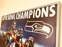 Load image into Gallery viewer, 1 PC Brand New Framed Canvas Print “Super Bowl Champions”