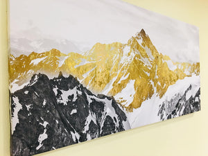 ‘The Golden Mountain’ Beautiful Printed wall Decor Canvas Painting