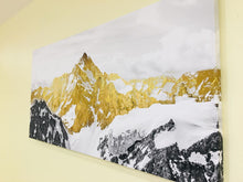 Load image into Gallery viewer, ‘The Golden Mountain’ Beautiful Printed wall Decor Canvas Painting