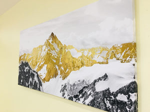 ‘The Golden Mountain’ Beautiful Printed wall Decor Canvas Painting