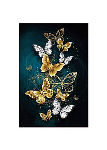 New Butterflies Canvas For Room/Office Decor