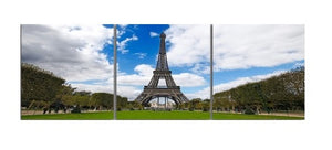 3PC EIFFEL TOWER CANVAS PAINTING FOR WALL DECOR SPACE