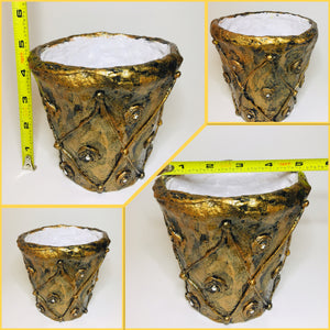 Eco Friendly Pots / Planters Hand Crafted for Hanging or Room Decoration (4.5" Size)