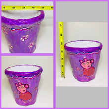 Load image into Gallery viewer, Eco Friendly Pots / Planters Hand Crafted for Hanging or Kids Room Decoration (4.5&quot; Size) Hand Crafted