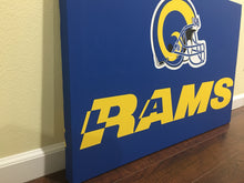 Load image into Gallery viewer, NFL team RAMS Print on Canvas Wall Decor