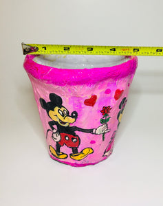 Eco Friendly Pots / Planters Hand Crafted for Hanging or Kids Room Decoration (4.5" Size)