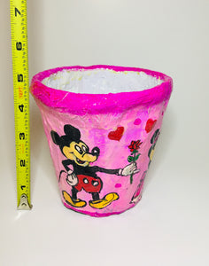 Eco Friendly Pots / Planters Hand Crafted for Hanging or Kids Room Decoration (4.5" Size)