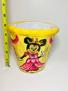 Eco Friendly Pots / Planters Hand Crafted for Hanging or Home Decoration (4.5" Size) Kids