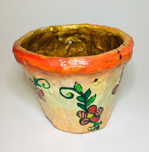 Eco Friendly Pots / Planters Hand Crafted for Hanging or Room Decoration (4.5" Size)