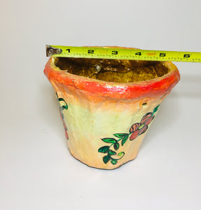 Eco Friendly Pots / Planters Hand Crafted for Hanging or Room Decoration (4.5" Size)