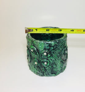 Eco Friendly Table Top Pots / Planter Hand Crafted for Home Decoration (3" Size)