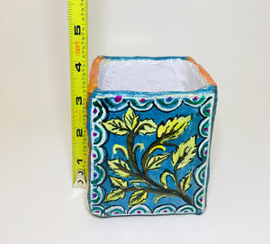 Eco Friendly Table Top Pots / Planter Hand Crafted for Home Decoration (3.5" Size)