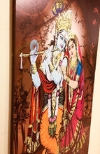 Load image into Gallery viewer, BRAND NEW STRETCHED PRINTED CANVAS PAINTING OF ‘RADHA-KRISHNA&#39;