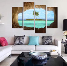 Load image into Gallery viewer, New Cave Island Printed Canvas for Office/ Room Decor