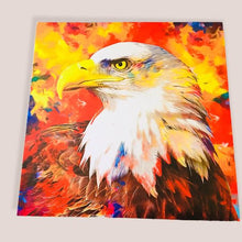 Load image into Gallery viewer, NEW COLORFUL EAGLE PRINTED, STRETCHED, READY TO HANG CANVAS PAINTING FOR WALL DECOR