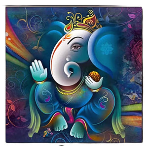New Ganesha Canvas Print for Home Decor