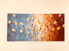 Load image into Gallery viewer, Hand Painted Thick Textured Canvas Art “The Golden Bulbs”