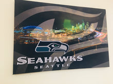 Load image into Gallery viewer, Seahawks Seattle Small Canvas Print for Wall Decor