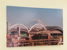 Load image into Gallery viewer, New Seattle Stadiums Printed Canvas Painting Ready to Hang
