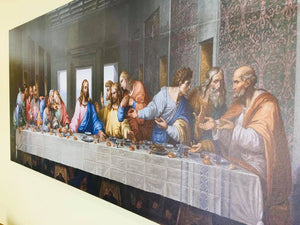 ‘The Lord’s Supper’ Print on Canvas Painting for Home Decor