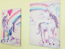 Load image into Gallery viewer, New Unicorn Printed Canvas Painting for Room Decor